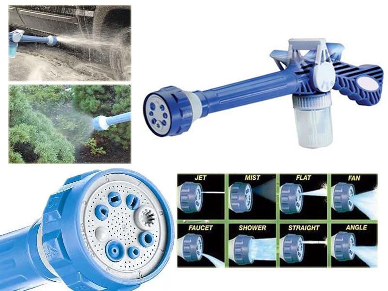 Pistol EZ Jet Water Cannon, pentru furtun sau recipiente - Apasa pe imagine pentru inchidere